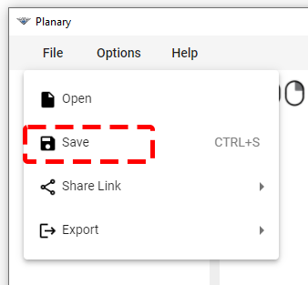 Planary 1.3 Save