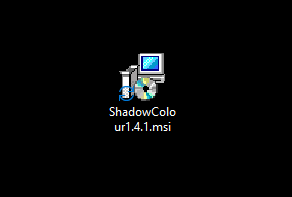 Shadow Colour 1.4 Installer File