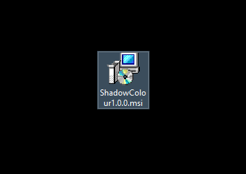 Shadow Colour 1.0 Installer File