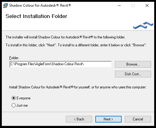 Shadow Colour 1.9 Installation file Step4