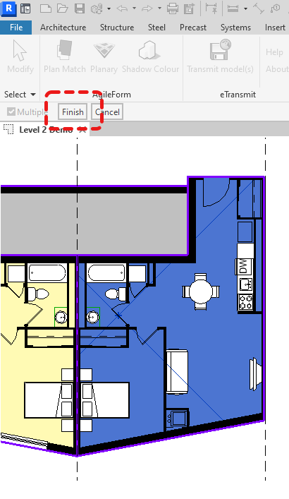 Plan Match for Revit - Add- Finish