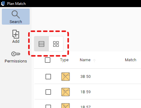 Plan Match for Revit - Search - Grid and Lines