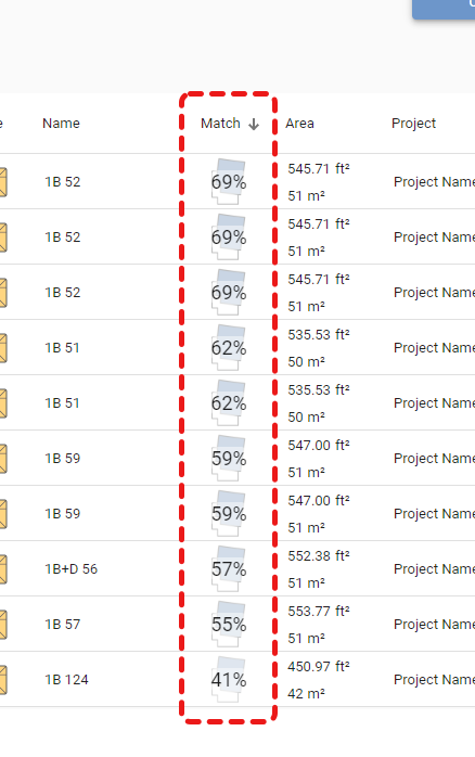 Plan Match for Revit - Search - Match