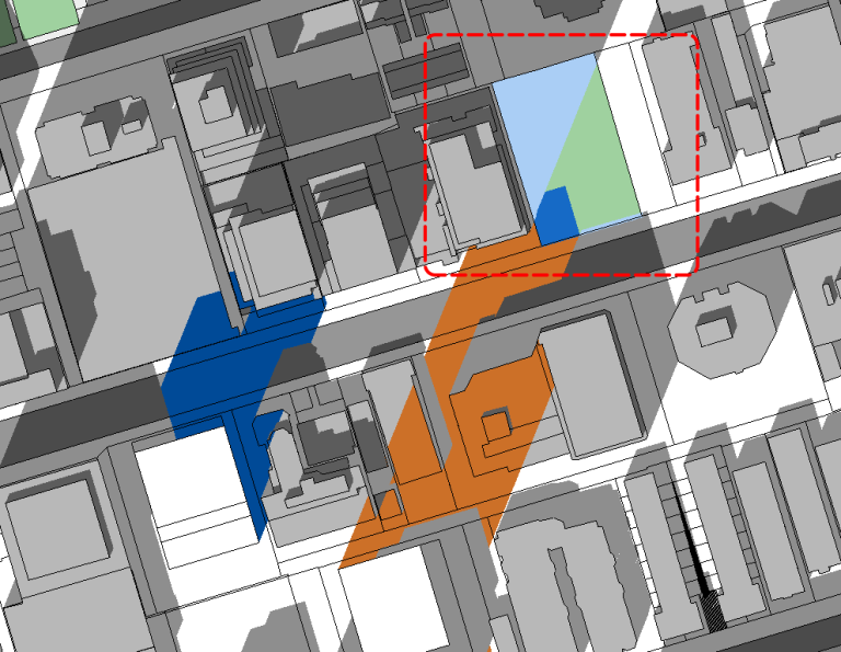 Shadow Colour 2.0 Region Zoom SketchUp