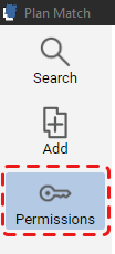 Plan Match for Revit - Main Menu -Permissions
