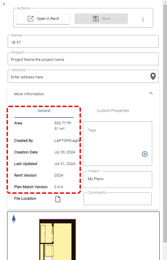 Plan Match for Revit - Viewer - More Info