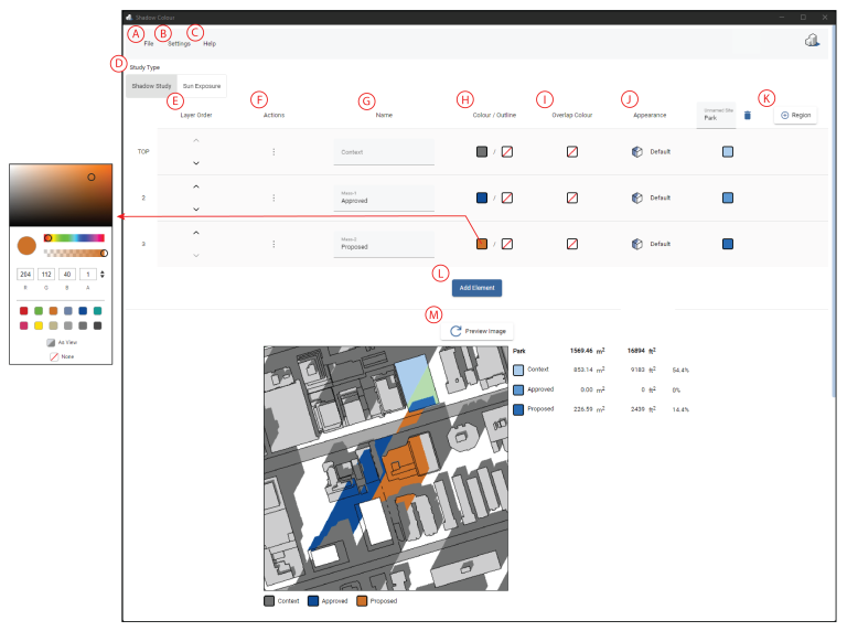 Shadow Colour Interface documentation_2.2 Shadow Colour