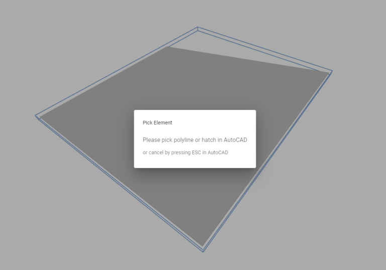 Planary CAD Version 4 -Pick Polyline