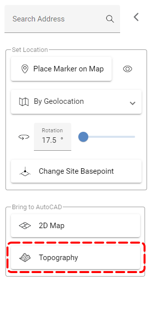 Planary CAD Version 4 - Topography to CAD