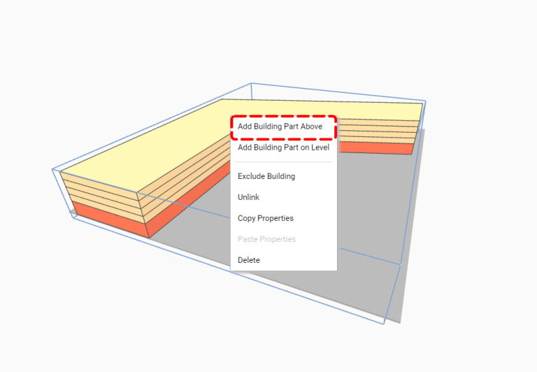 Planary Version 4 -Add a Building Part Above