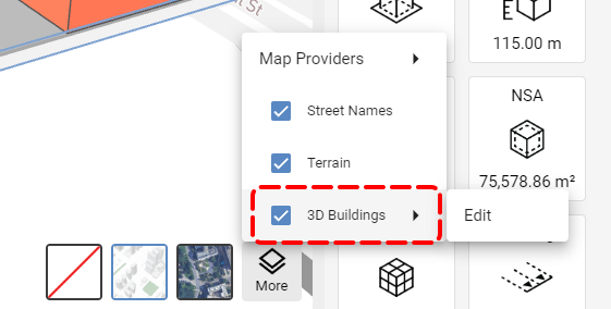 Planary Version 4 - Map Settings Hide Buildings