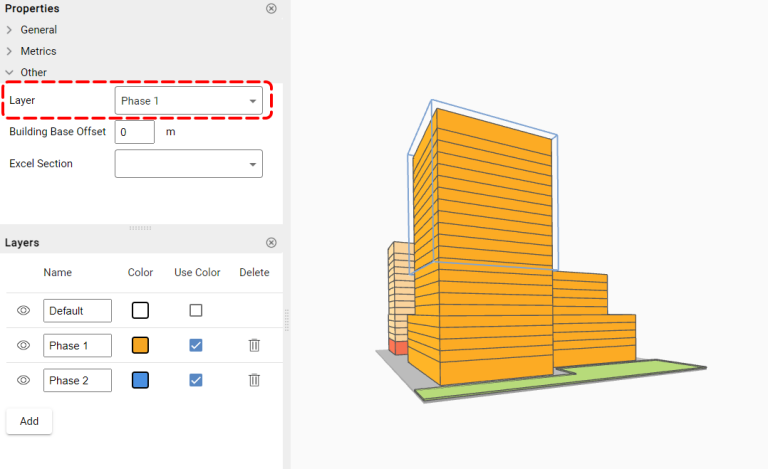 Planary Version 5.0 -Assign to Layer