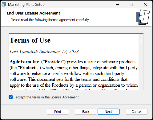 Marketing Plans 1.0 - Installation 3