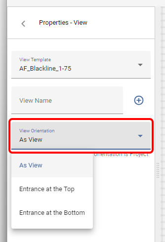 Marketing Plans 1.0 - View Properties - Orientation